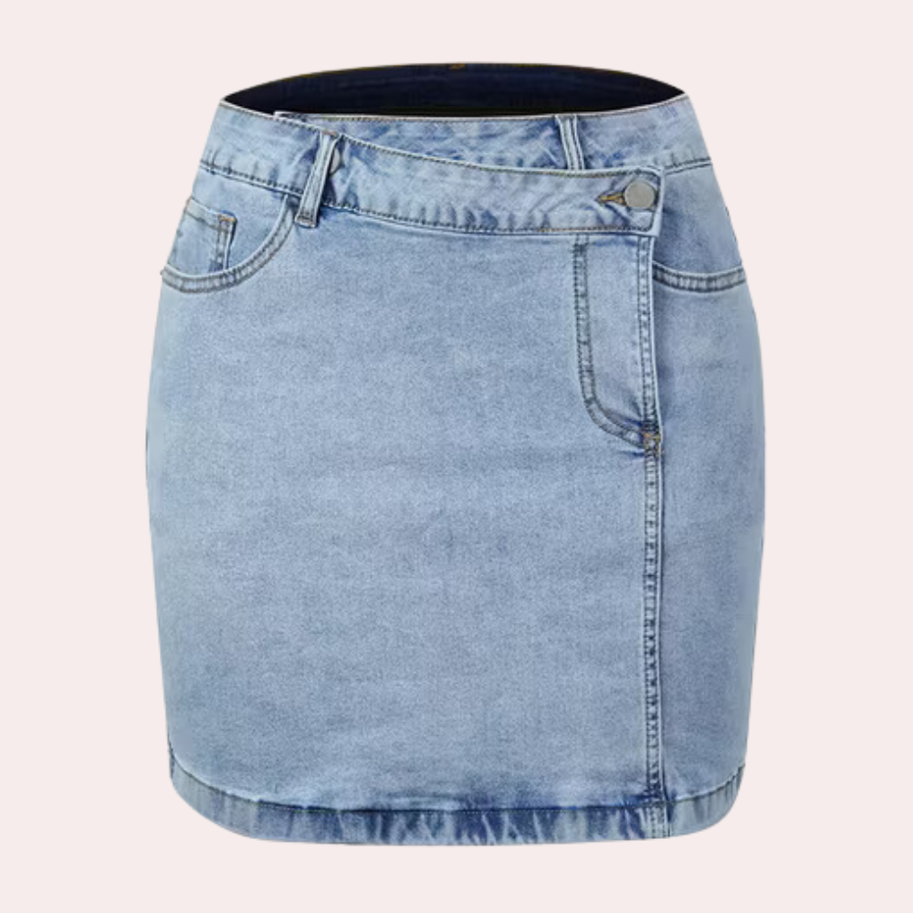 LAVAL - Auffälliger Denimrock für Damen