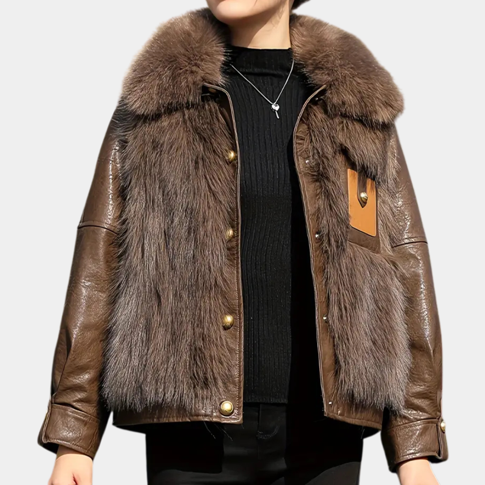 ANNABELLA - Stilvolle Pelzjacke für Damen