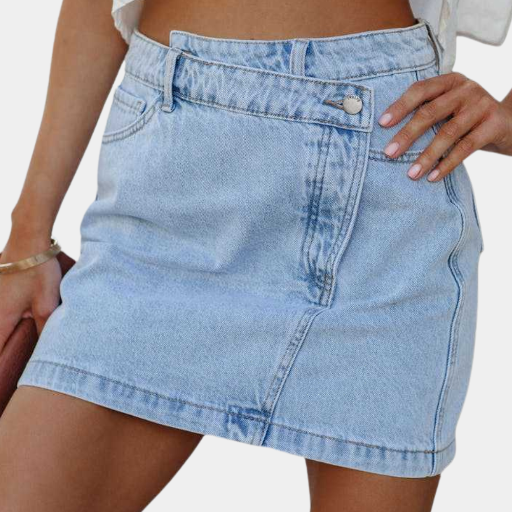LAVAL - Auffälliger Denimrock für Damen
