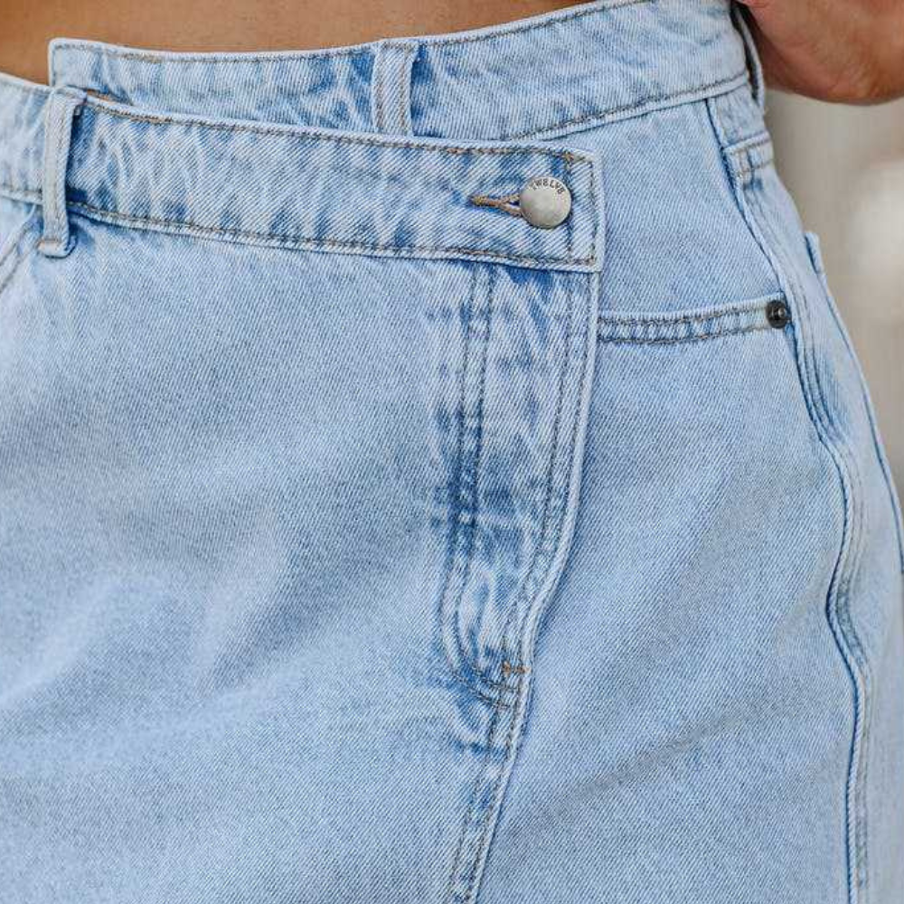 LAVAL - Auffälliger Denimrock für Damen