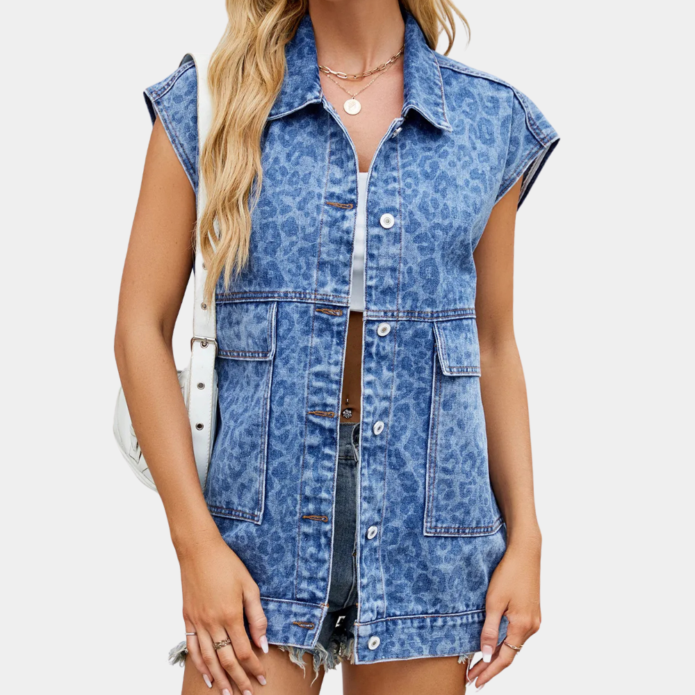 FARALYN - Praktische Jeansweste für Damen